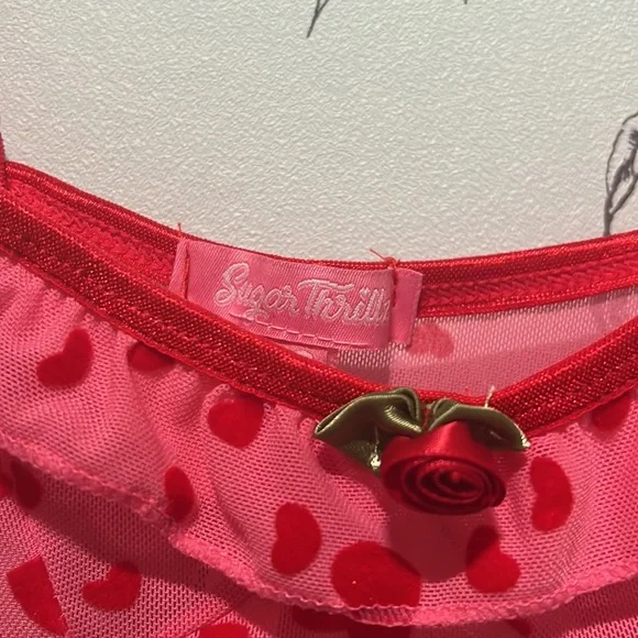 Hearts nightgown - Picture 3 of 4